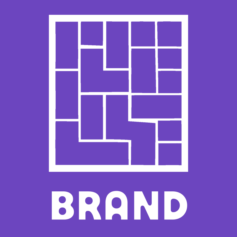 Brutalist Tile Grid Logo preview