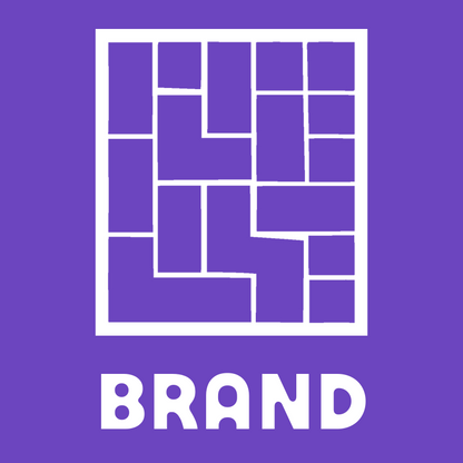 Brutalist Tile Grid Logo preview