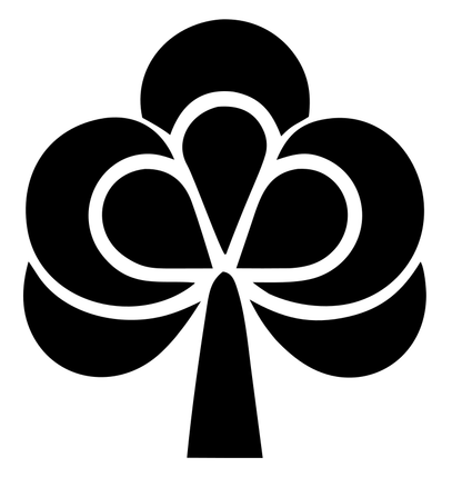 Clover Club Suit Logo