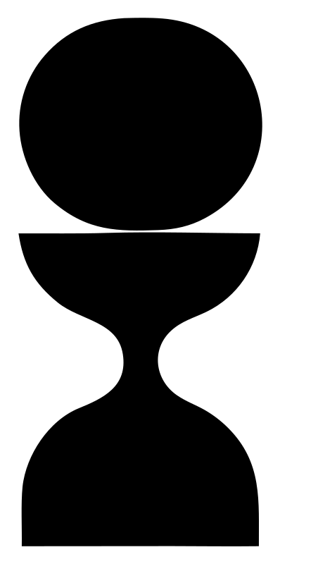 Oval Hourglass Figure Logo