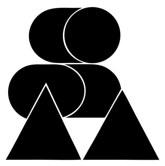 Circles Pyramids Abstract Om Logo