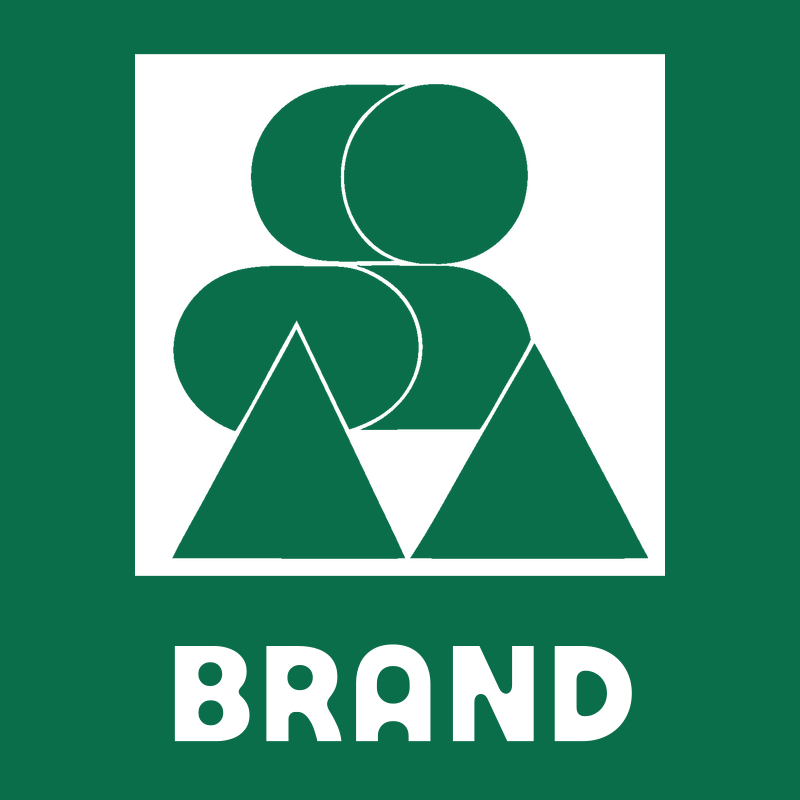 Overlapping Ovals Triangles Logo preview
