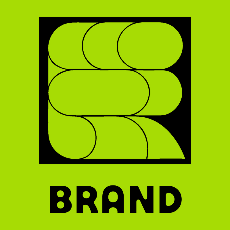 Rounded Rectangle Stack Logo preview