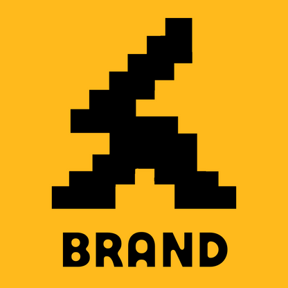 Pixel Mountain Peak Logo preview