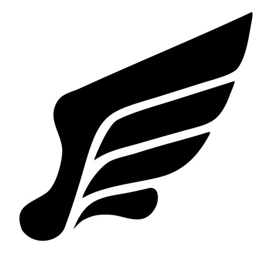 Bold Feather Wing Logo