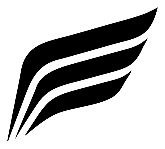 Layered Sweep Wing Logo