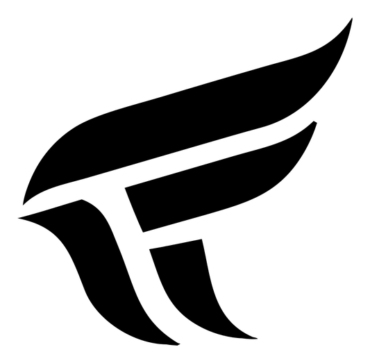 Curved Feather Sweep Logo