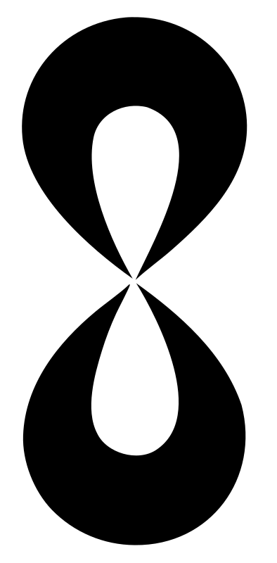 Double Teardrop Infinity Logo