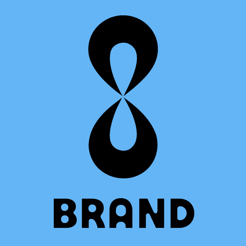 Double Teardrop Infinity Logo preview
