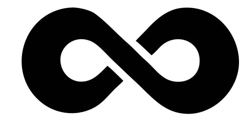 Solid Infinity Symbol Logo