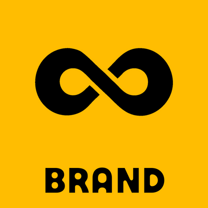 Solid Infinity Symbol Logo preview