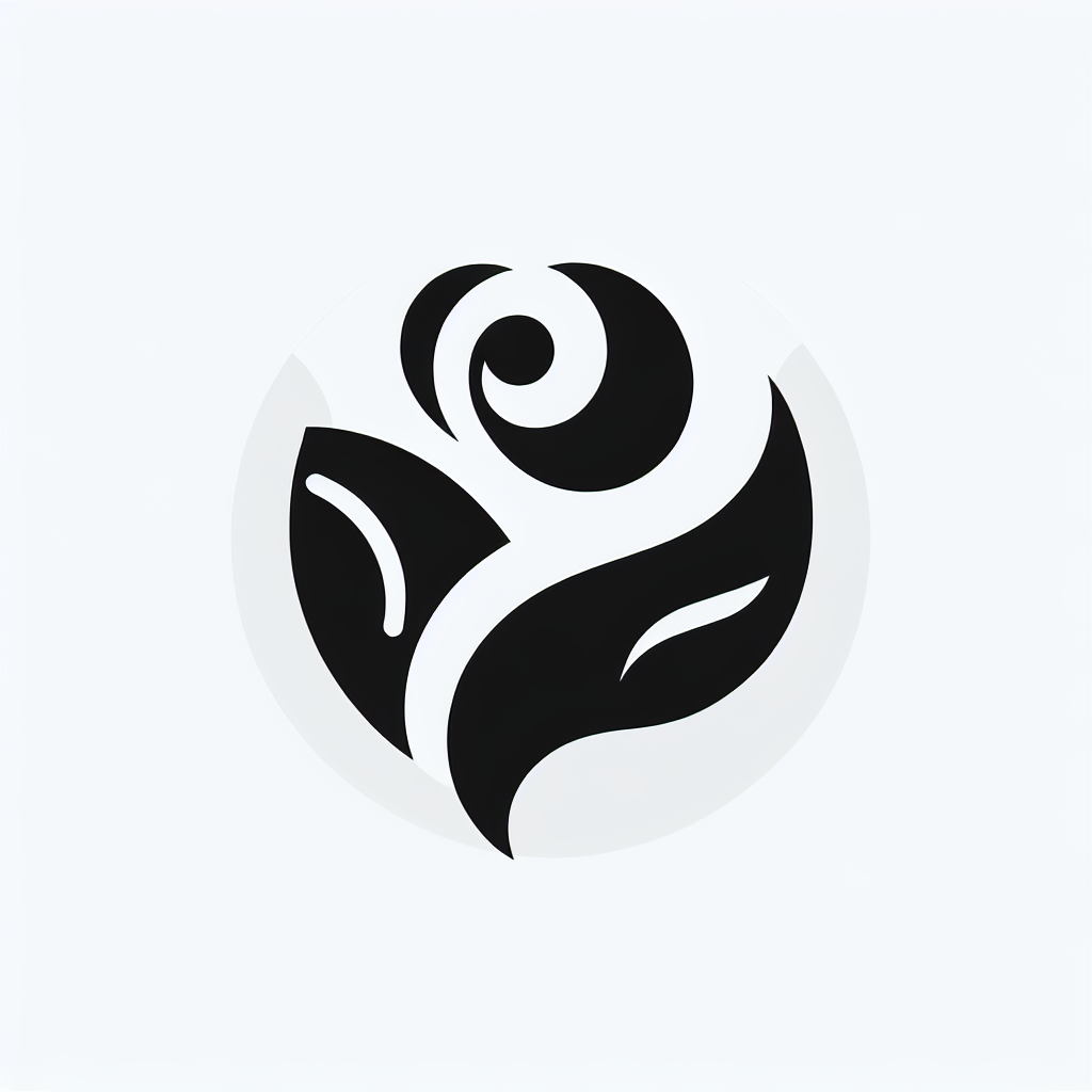 Rose Flower Logo