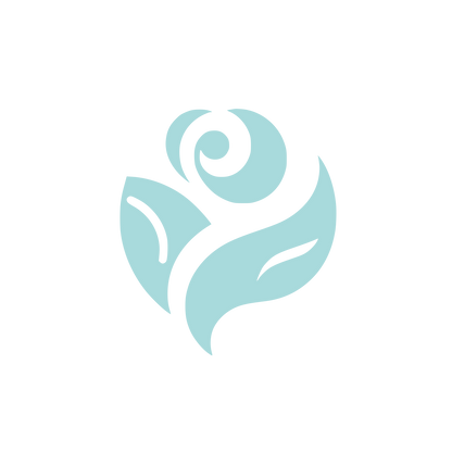 Rose Flower Logo #A8DADC