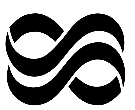 Layered Wave Infinity Logo