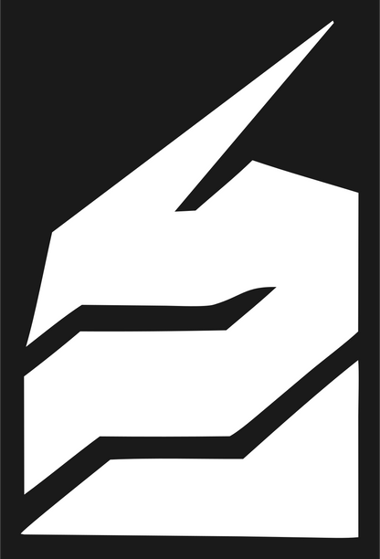 Industrial Bolt Brain Logo #1a1a1a/#ffffff