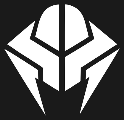 Spartan Helmet AI Logo #1a1a1a/#ffffff