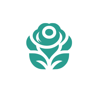 Floral Rose Logo #2A9D8F