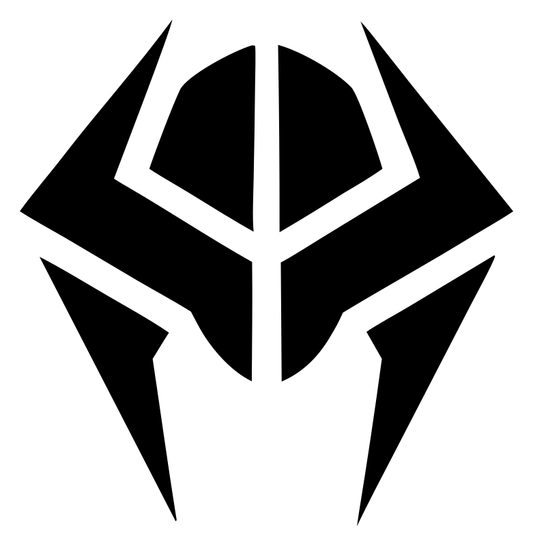 Knight Helmet Mask Logo
