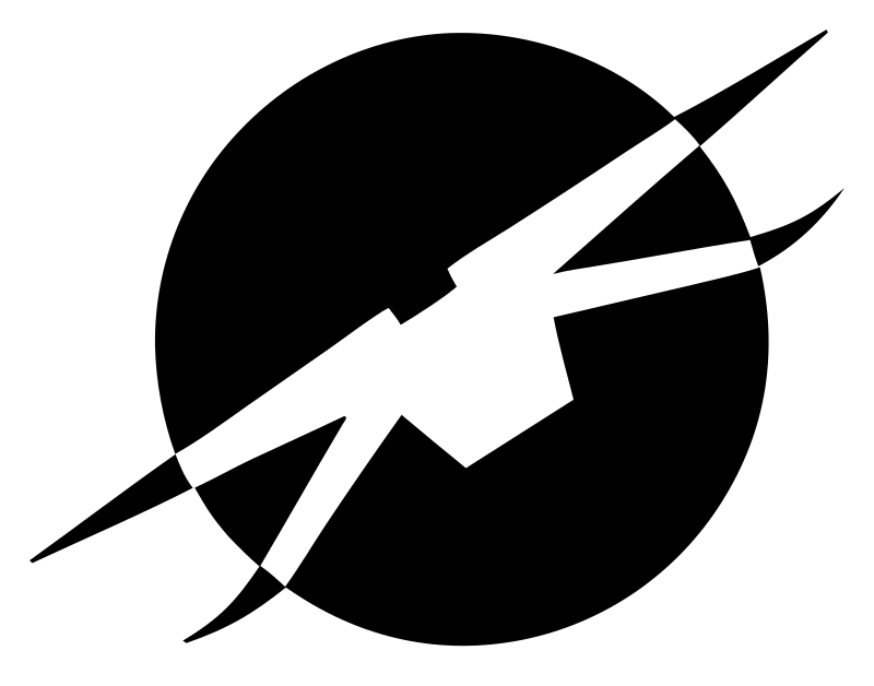 Rocket Drone Circle Logo