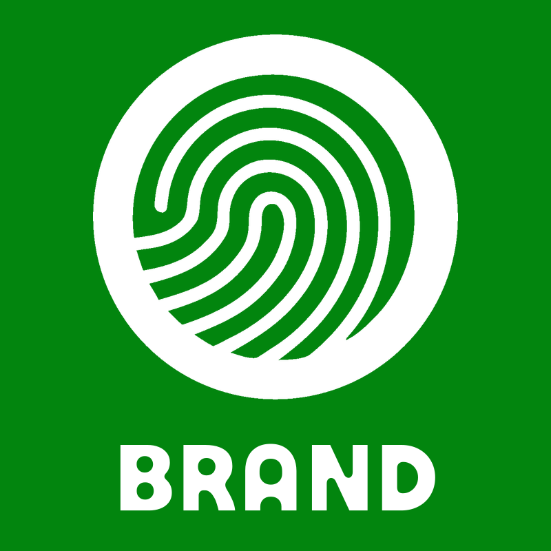 Fingerprint Circle Badge Logo preview