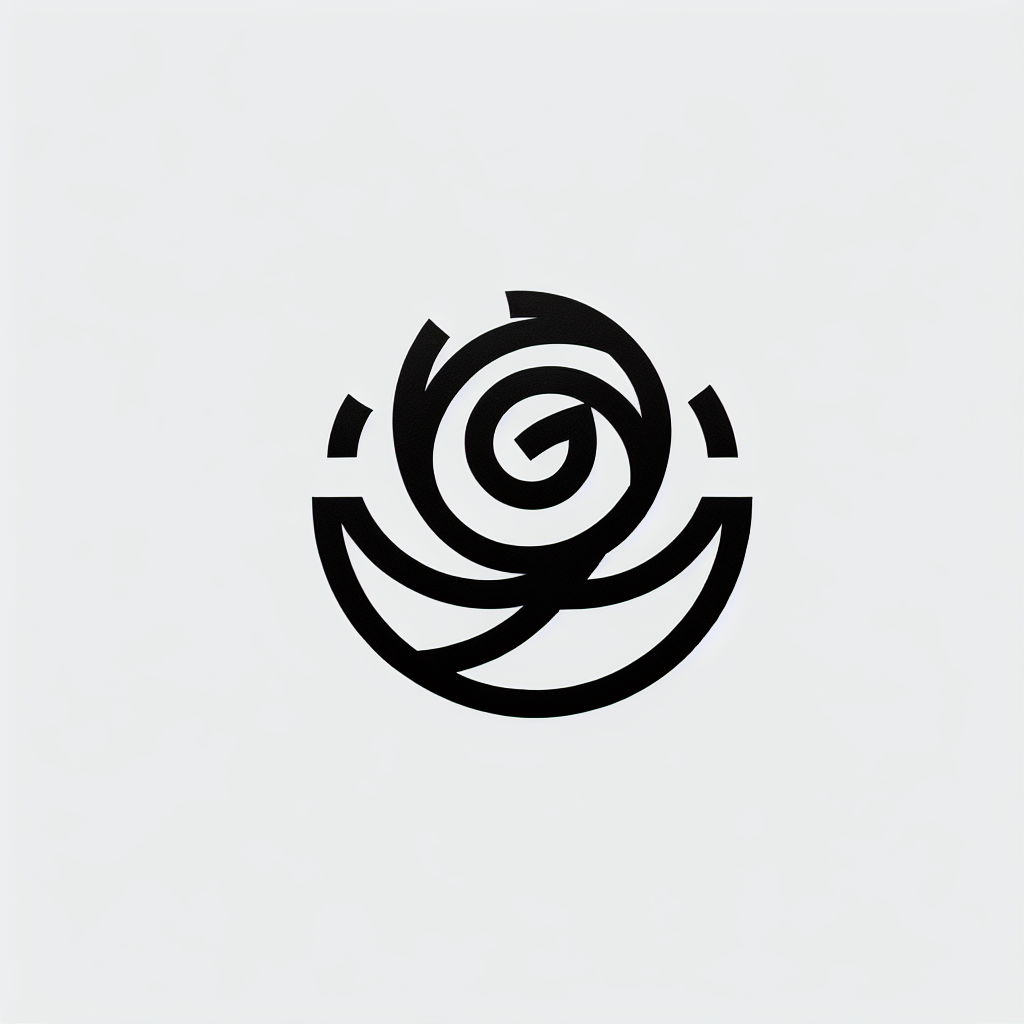 Rose Spiral Logo