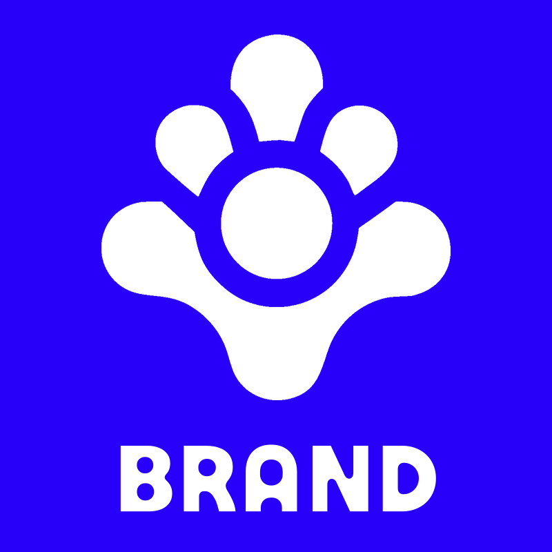 Paw Print Bold Ring Logo preview