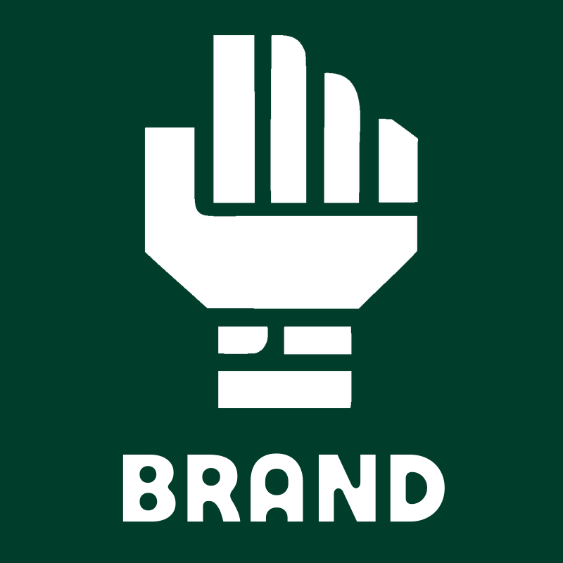 Geometric Fist Power Logo preview