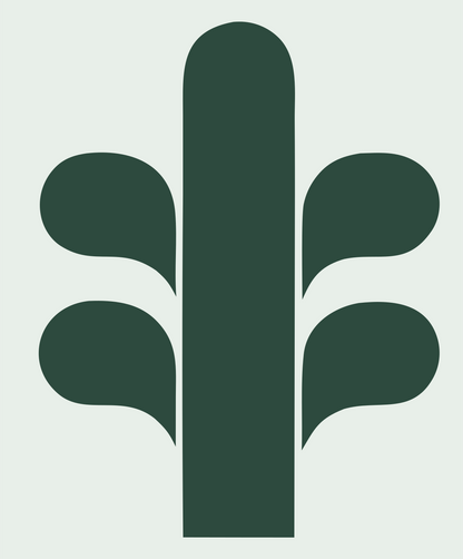 Bold Tree Branch Logo #e8efe9/#2d4a3e