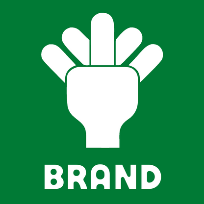 Open Palm Silhouette Logo preview