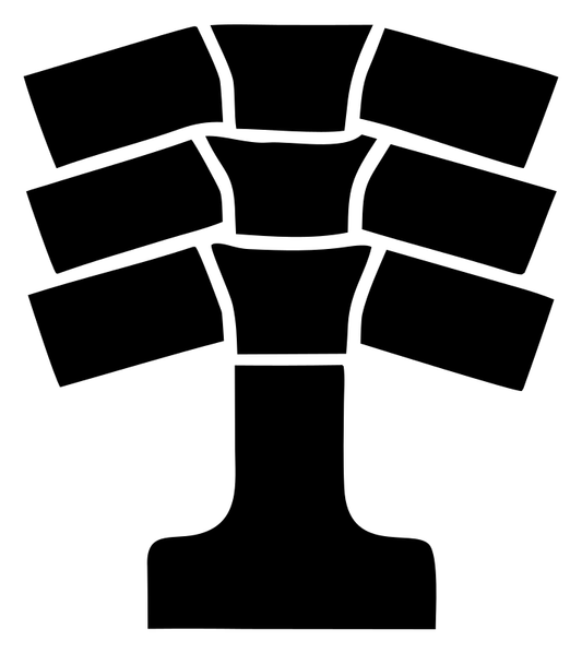 Segmented Tree Runner Logo