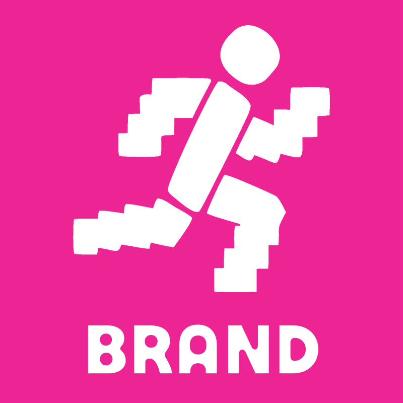 Chunky Blocks Runner Logo preview