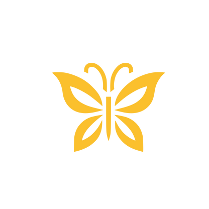 Butterfly Logo Design #FBC02D