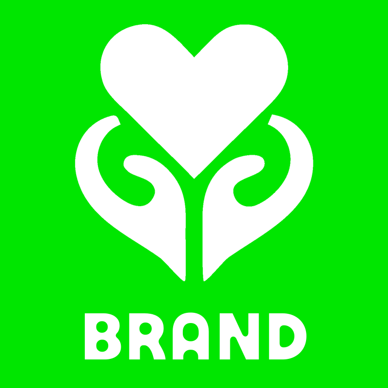Two Hands Lifting Heart Logo preview