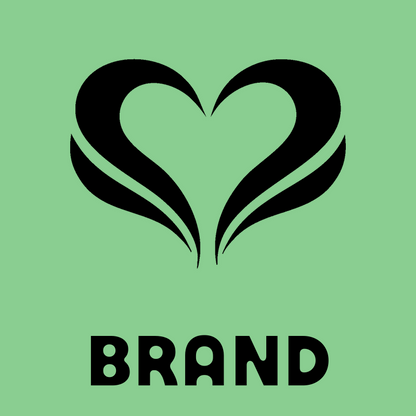 Heart with Swept Wings Logo preview