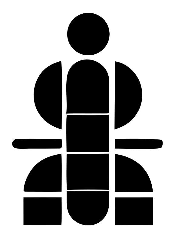 Space Capsule Geometric Logo