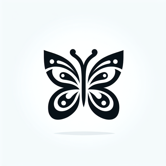Butterfly Silhouette Logo