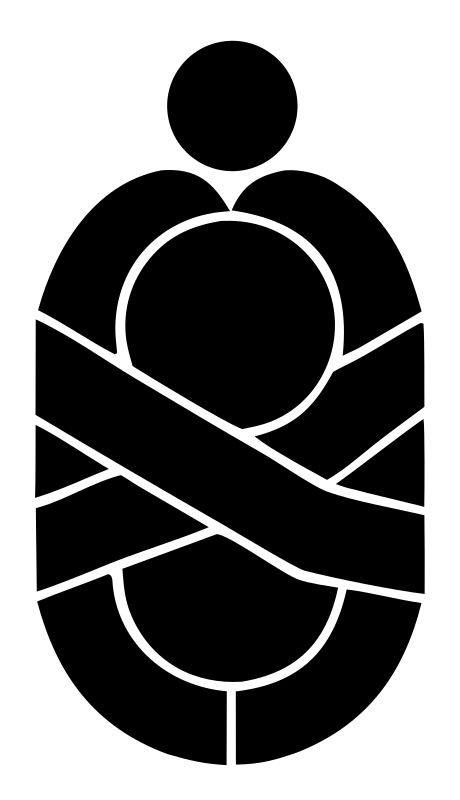 Swaddled Figure Capsule Logo