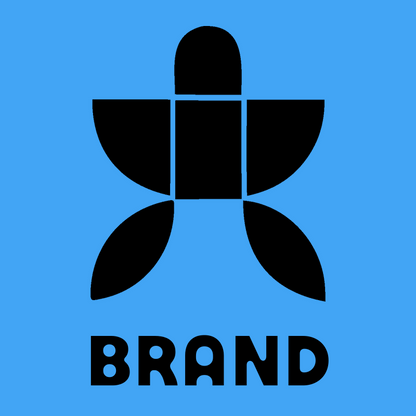 Turtle Shell Geometric Logo preview