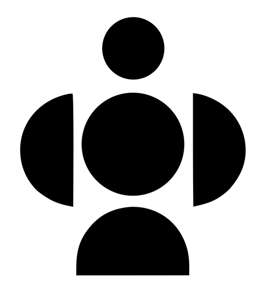 Orbiting Circles Figure Logo