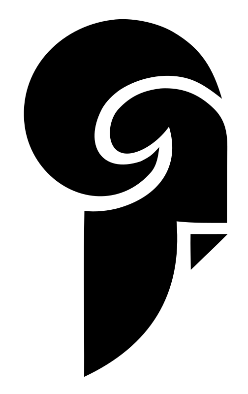 Bold Geometric Ram Logo