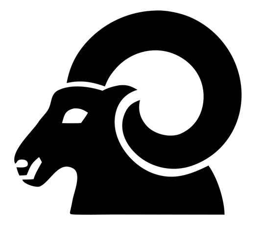 Ram Profile Silhouette Logo