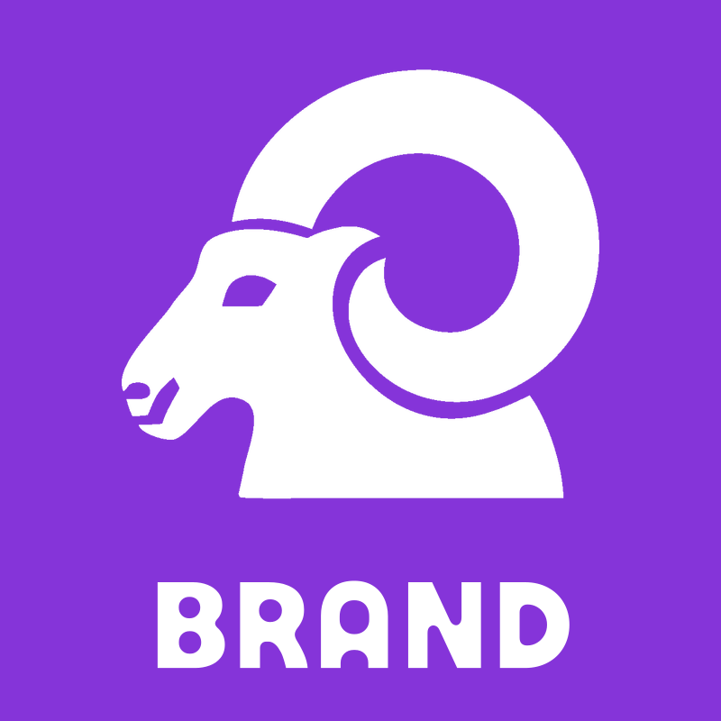 Ram Profile Silhouette Logo preview