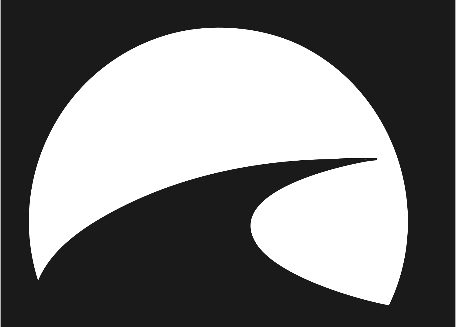 Winding Road Horizon Logo #1a1a1a/#ffffff