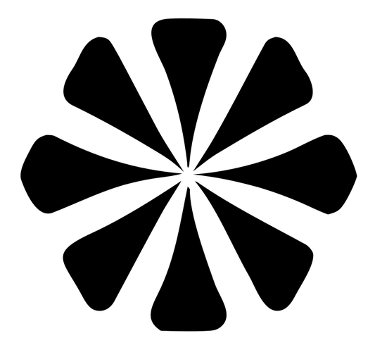 Spinning Petals Radial Logo