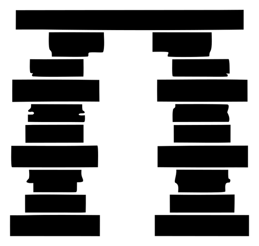 Twin Columns Island Logo