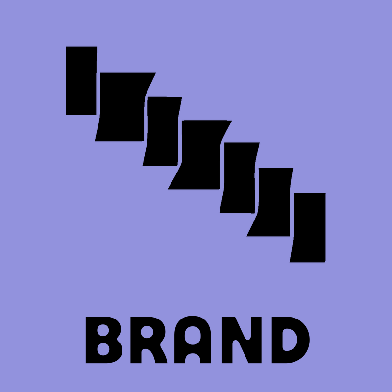 Brutalist Pillar Formation Logo preview