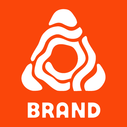 Organic Spiral Triangle Logo preview