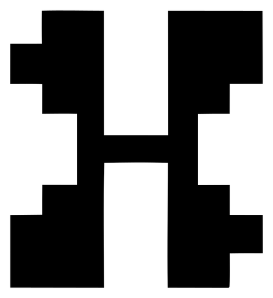 Pixel Letter Tablet Logo
