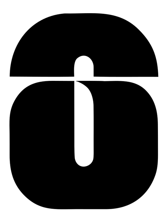Number 6 Chip Logo