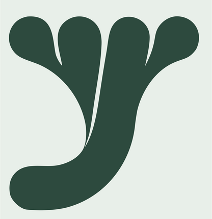 Branching Tree Circuit Logo #e8efe9/#2d4a3e